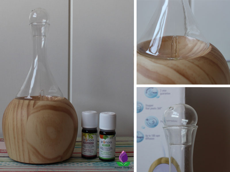 Difusor aceites esenciales aromaterapia